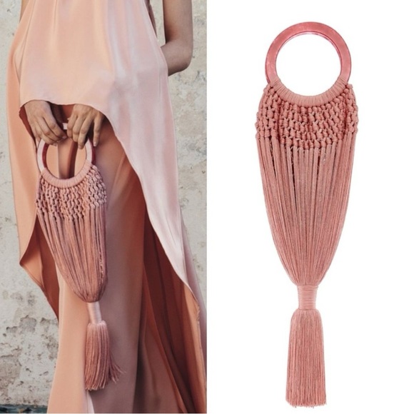 cult gaia Handbags - Cult Gaia Angelou Bag Pink